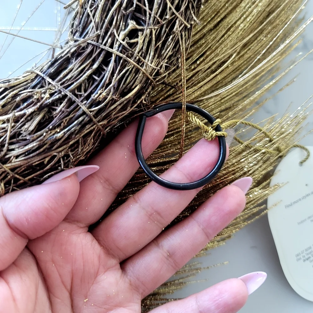 Threshold Gold Wreath | Shimmer Long Needle PineLuxe Holiday Aesthetic 24